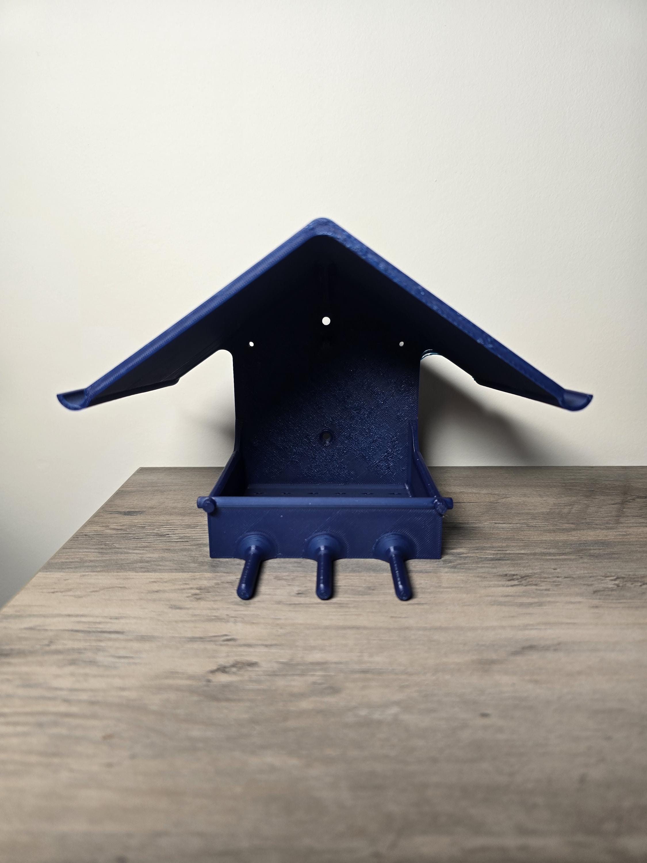 3D Printed Chateau Bird Feeder | Elegant Garden Decor | 8x5x6 In | 4m3d Design Art