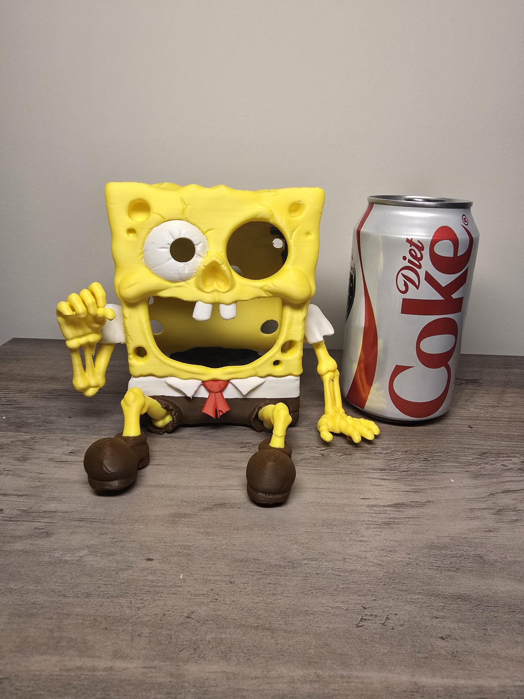 3D Printed SpongeBob Aquarium Tank Decor | Swim-Through | 6x5x5 In | 4m3d Design Art