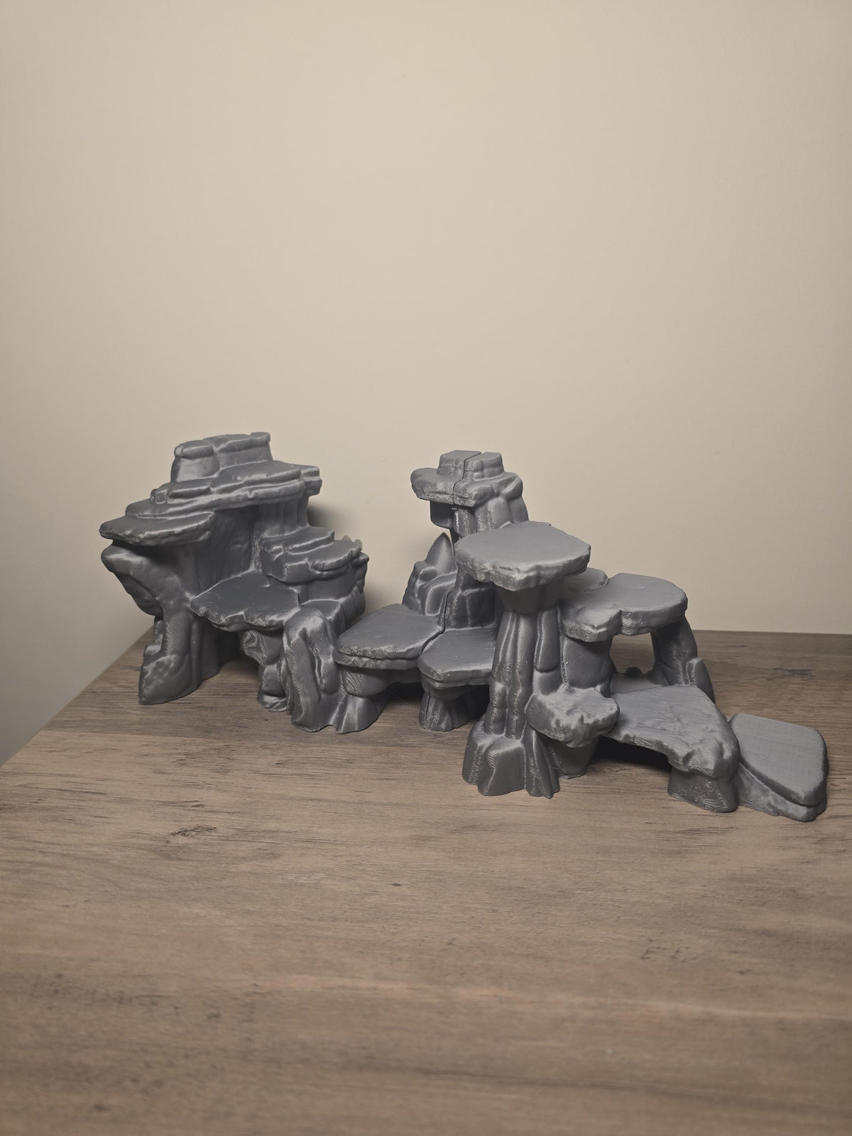 3D Printed Rock Formation Aquarium Decor | 2 Sizes | Custom Colors | 4m3d Design Art