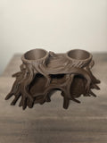 3D Printed Tree Stump Hideaway | Aquarium & Reptile Enclosure Decor | 10x7x4 In | 4m3d Design Art