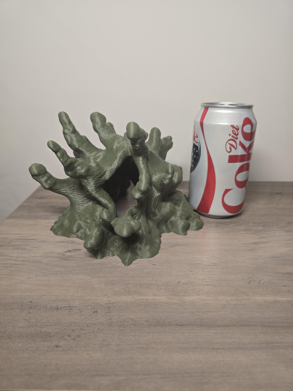 3D Printed Realistic Coral Aquarium Decor | 7x6x6 Inches | Custom Colors | 4m3d Design Art