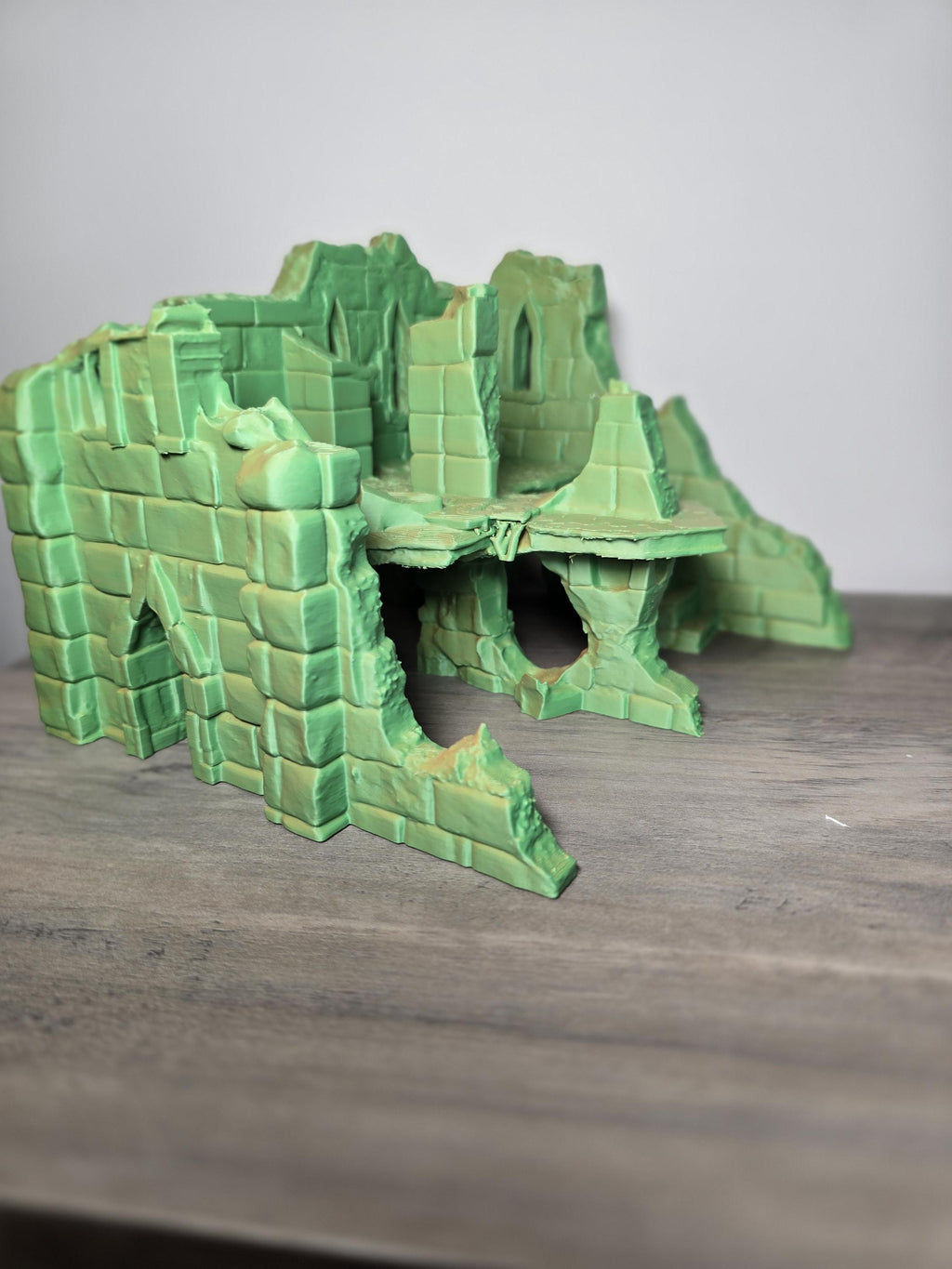 3D Printed Castle Aquarium Decor | Swim-Through | 9x8x6 Inches | 4m3d Design Art