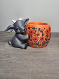 3D Printed Baby Goat Planter | Floral Design | Whimsical Home Decor | 4m3d Design Art